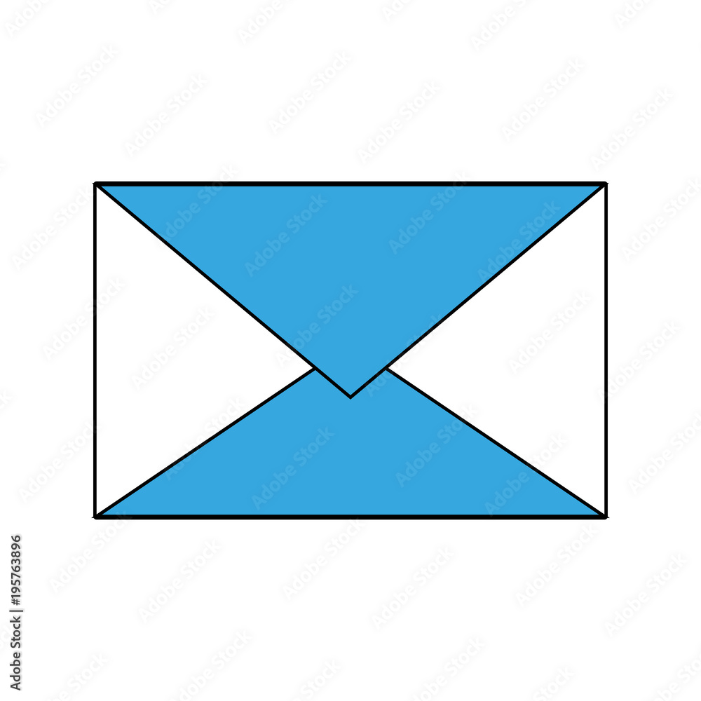Envelope mail symbol vector illustration graphic design Envelope mail symbol vector illustration graphic design