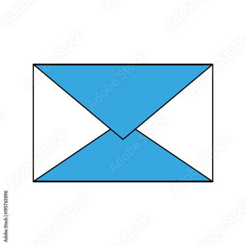 Envelope mail symbol vector illustration graphic design