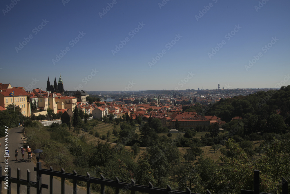 Prague view of the castle