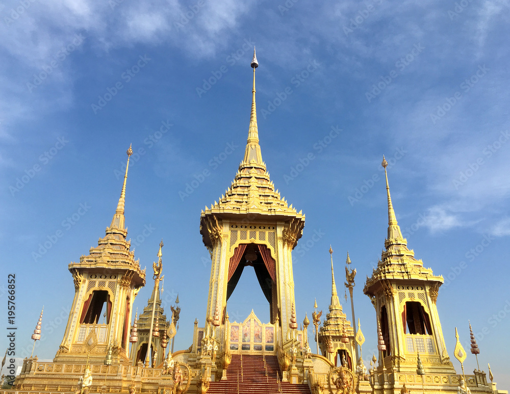 The goldren Merciful for King rama 9 - Thailand