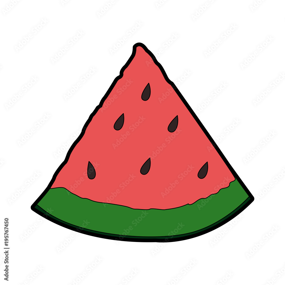 Watermelon fruit isolated vector illustration graphic design Watermelon fruit isolated vector illustration graphic design