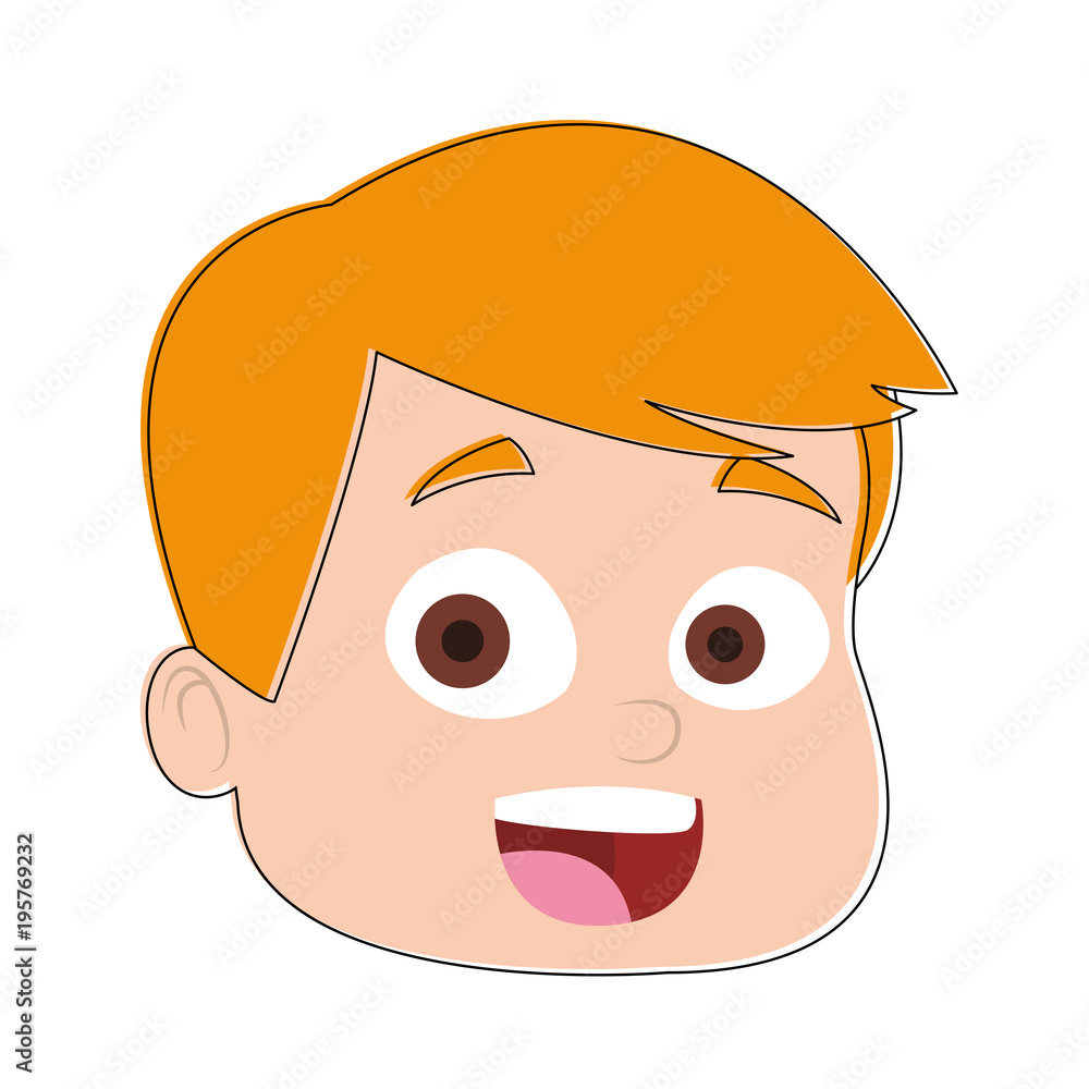 Cute boy cartoon vector illustration graphic design Cute boy cartoon vector illustration graphic design