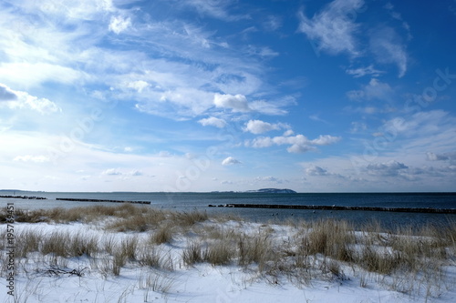 Winter am Naturstrand