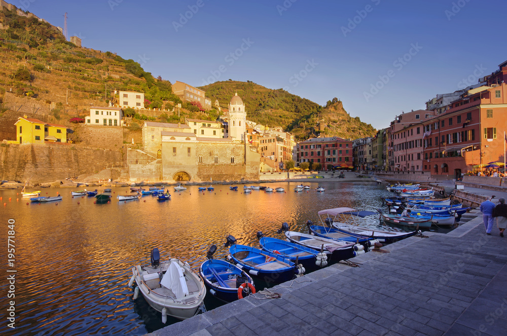 Vernazza old town in Cinque Terre, Italy