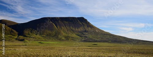 Icelandic scenery - the mountain chain Vatsndalsfjall in the northwest of Iceland near Blönduos photo