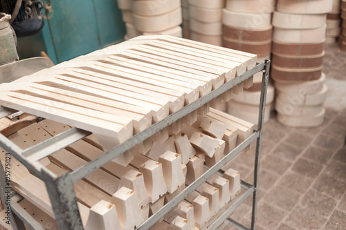Fotografie factory for the production of bent wood products