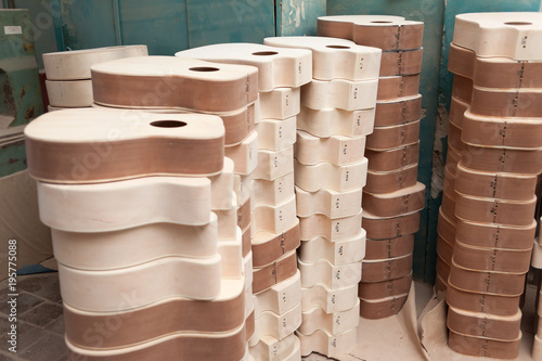 Obraz na plátně factory for the production of bent wood products
