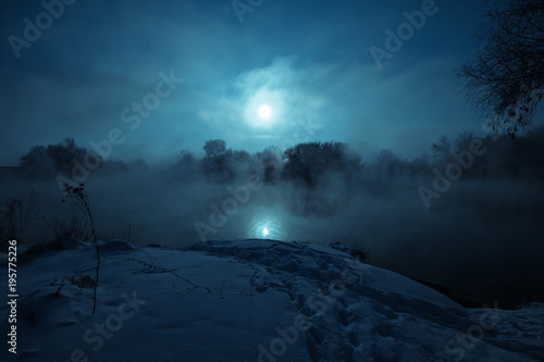 Obraz na płótnie Night mystical scenery