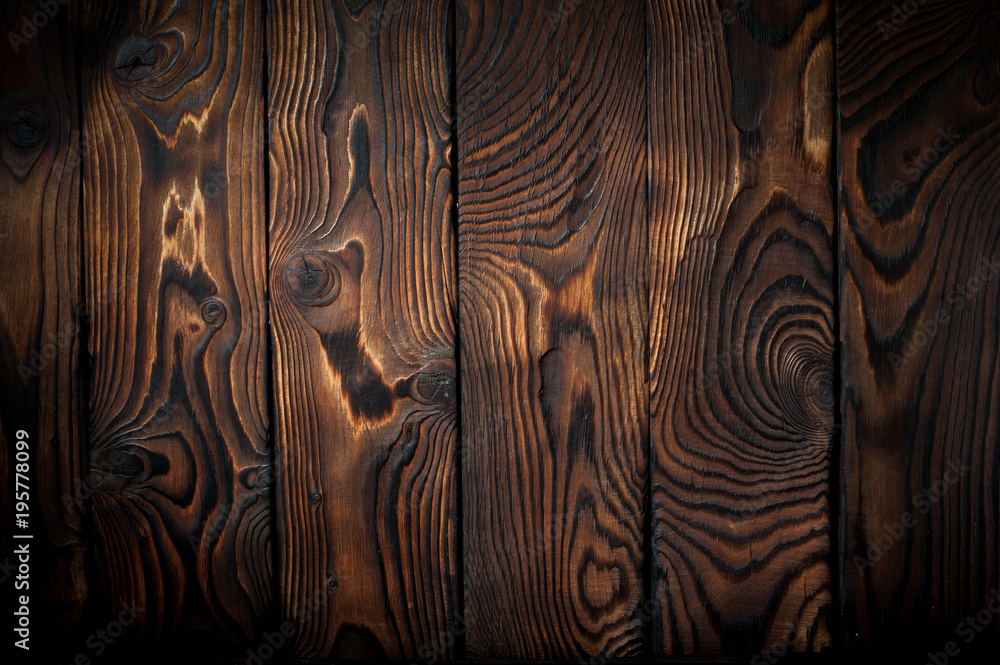 Fototapeta premium Natural Wood Texture Background. Almond Tree Wood Grained Texture.
