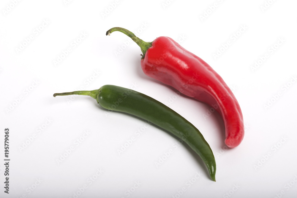 chili pepper isolated on a white background
