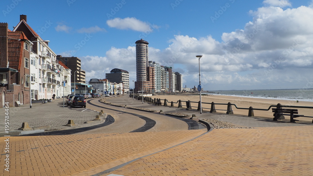 Vlissingen, Strandpromenade, Niederlande