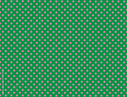 Green and Pink Polka Dot Ba...