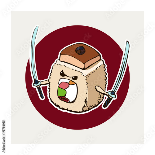 Sushi vector warrior