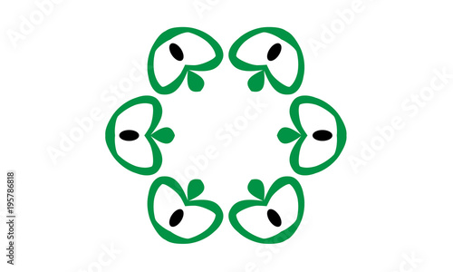 Apfel Birne Logo