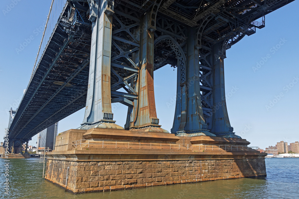 Obraz premium The Manhattan Bridge