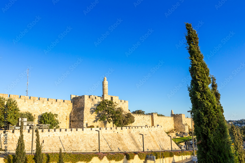 Obraz premium Holy trip through the historic cities of Israel