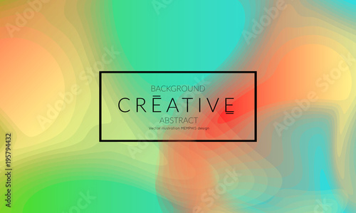 Template with Fluid gradient shape with transparent blend