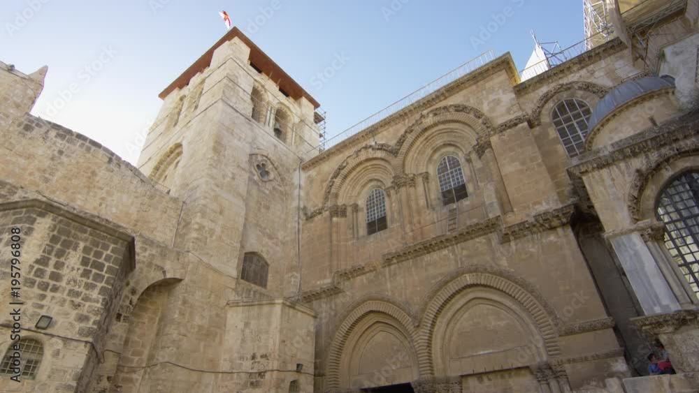 Church of Holy Sepulcher with the bell tower Church of Holy Sepulcher with the bell tower
