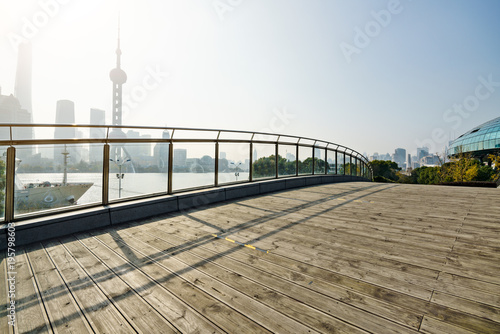 China Shanghai City Skyline