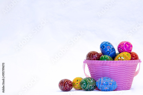 Easter egg basket
