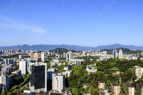 China Fuzhou Cityscape