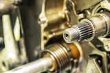 part of motorcycle engine overhaul