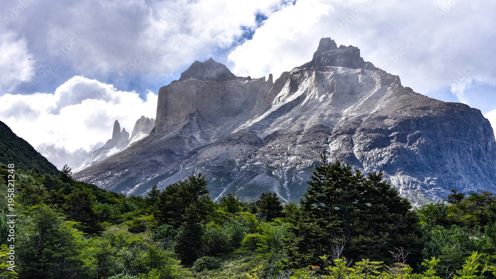 Cuerno Principal and the Valle Frances, Torres del Paine National Park. Patagonia, Chile