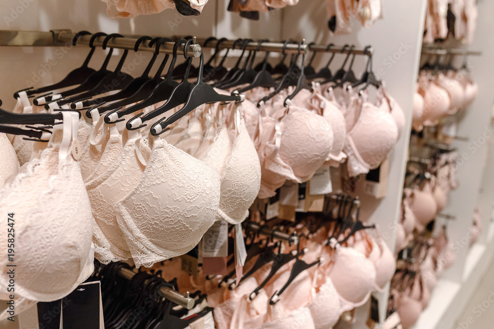 modern and luxury shop of women underwear and bra Photos | Adobe Stock