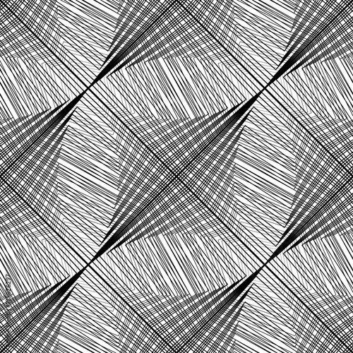 Design seamless monochrome grid pattern