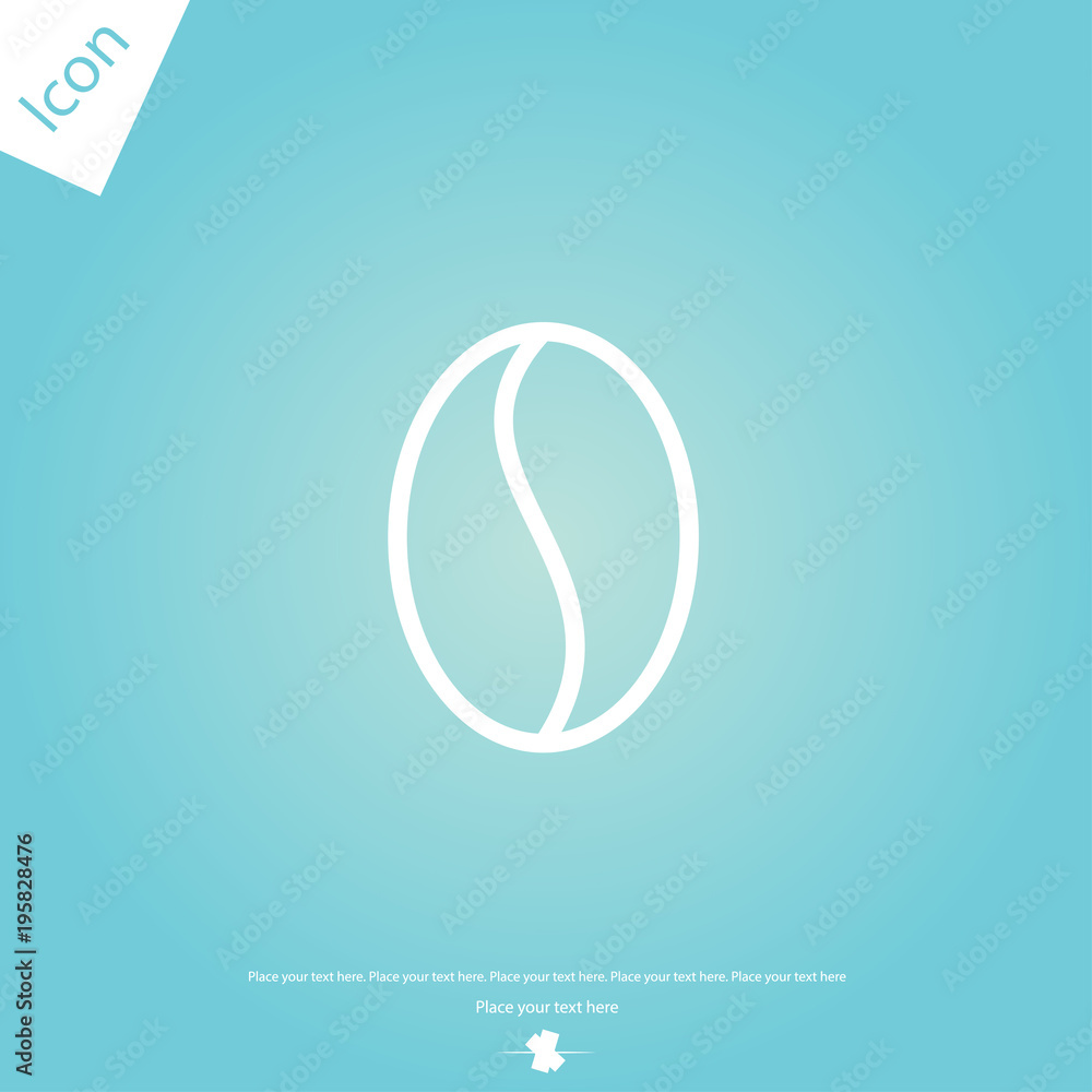 Coffee Bean line icon Coffee Bean line icon