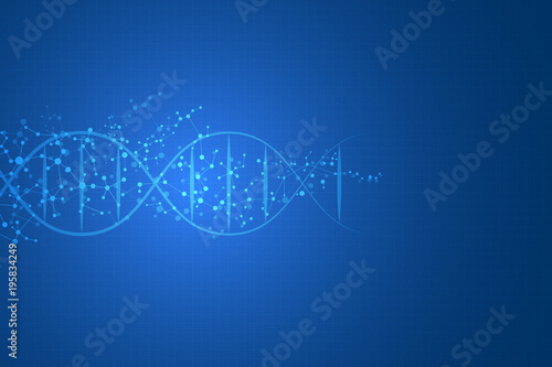 Molecule background, genetic and chemical compounds.