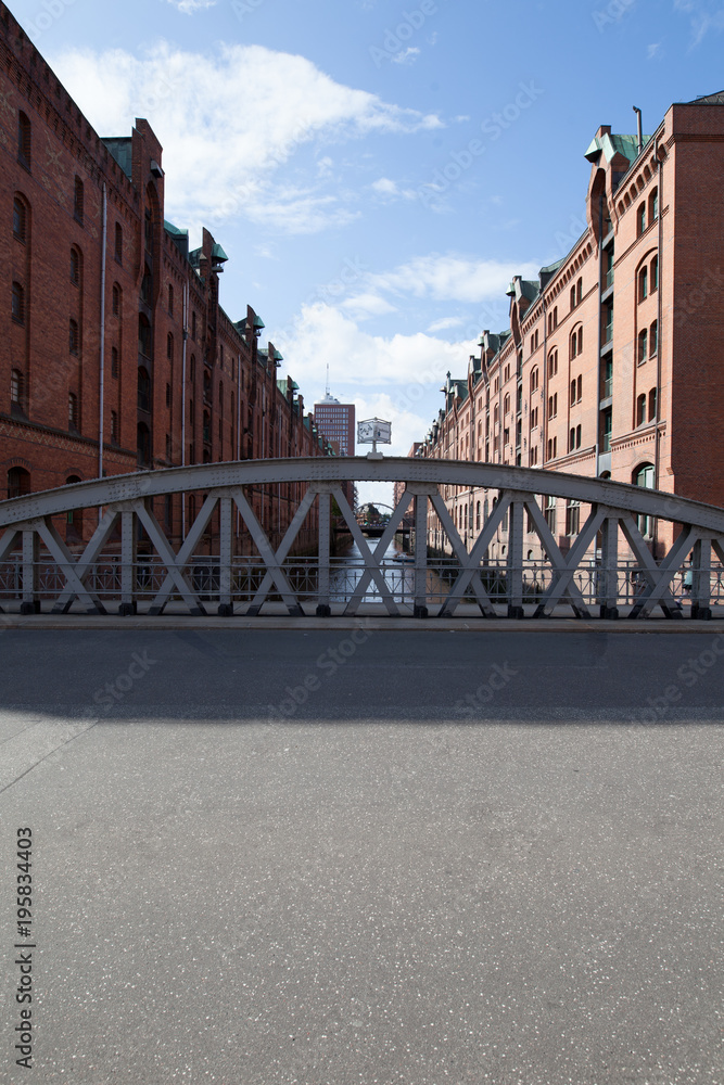 Naklejka premium Hamburg Brücken