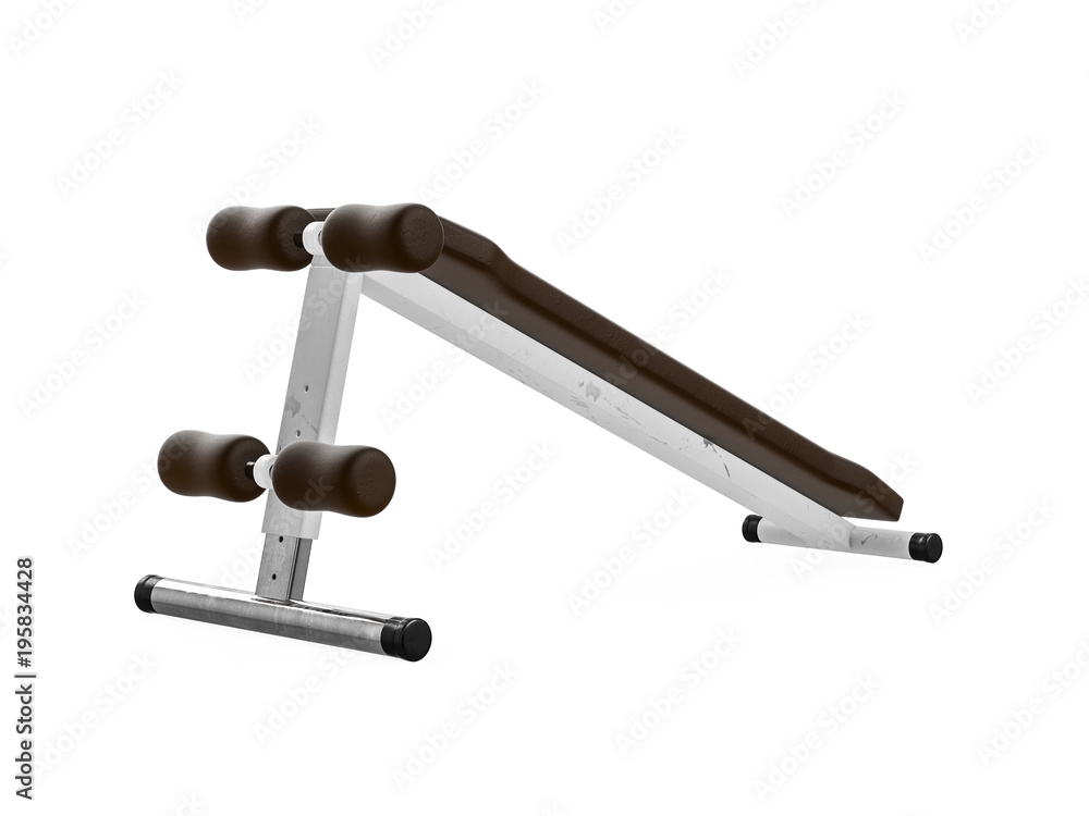 Multifunctional gym machine, angle view Multifunctional gym machine, angle view