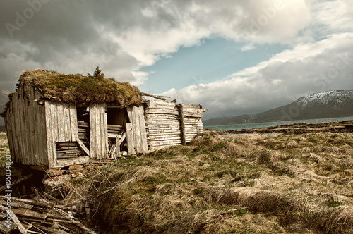 Old house in Fjord