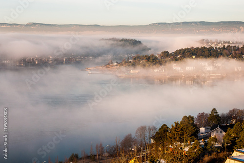 Photography Oslo in clouds