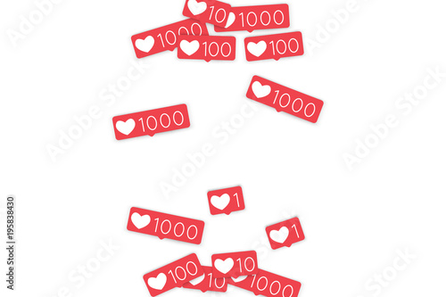 Social media counters.