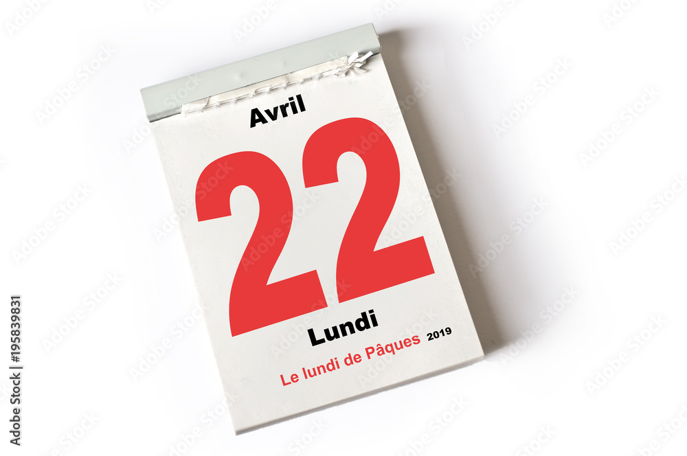 22. Avril 2019 Le lundi de Paques 22. Avril 2019 Le lundi de Paques