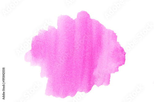 Pink watercolor