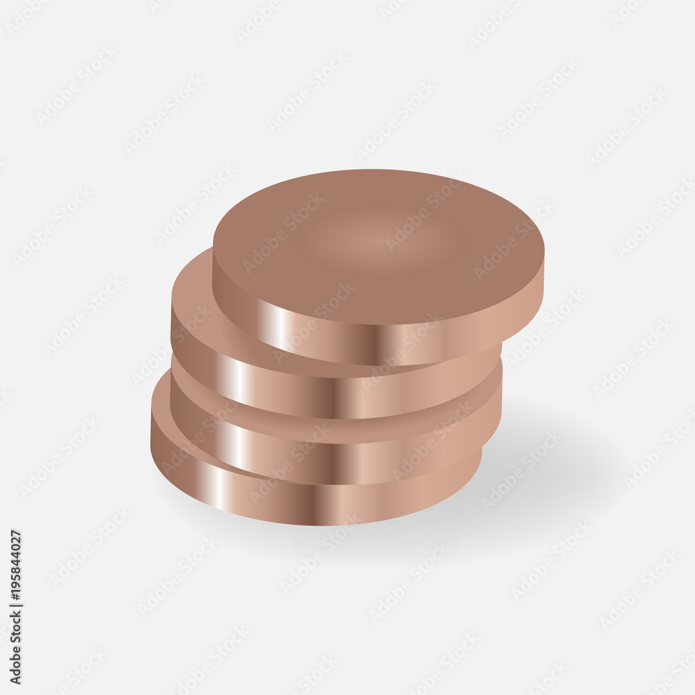 Cash money icon on gray background Cash money icon on gray background