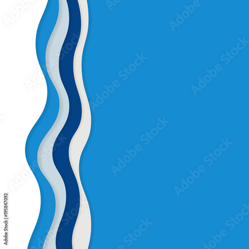  vector background, curved lines on a light background