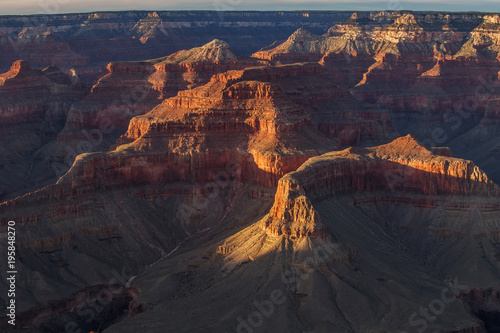 Fototapeta Naklejka Na Ścianę i Meble -  A view to Grand Canyon National Park, South Rim, Arizona, USA
