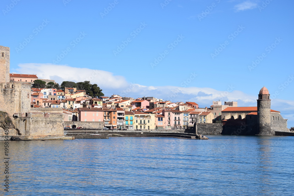Fototapeta premium Collioure, Banyuls sur mer