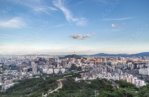 Foto Cityscape of Seoul