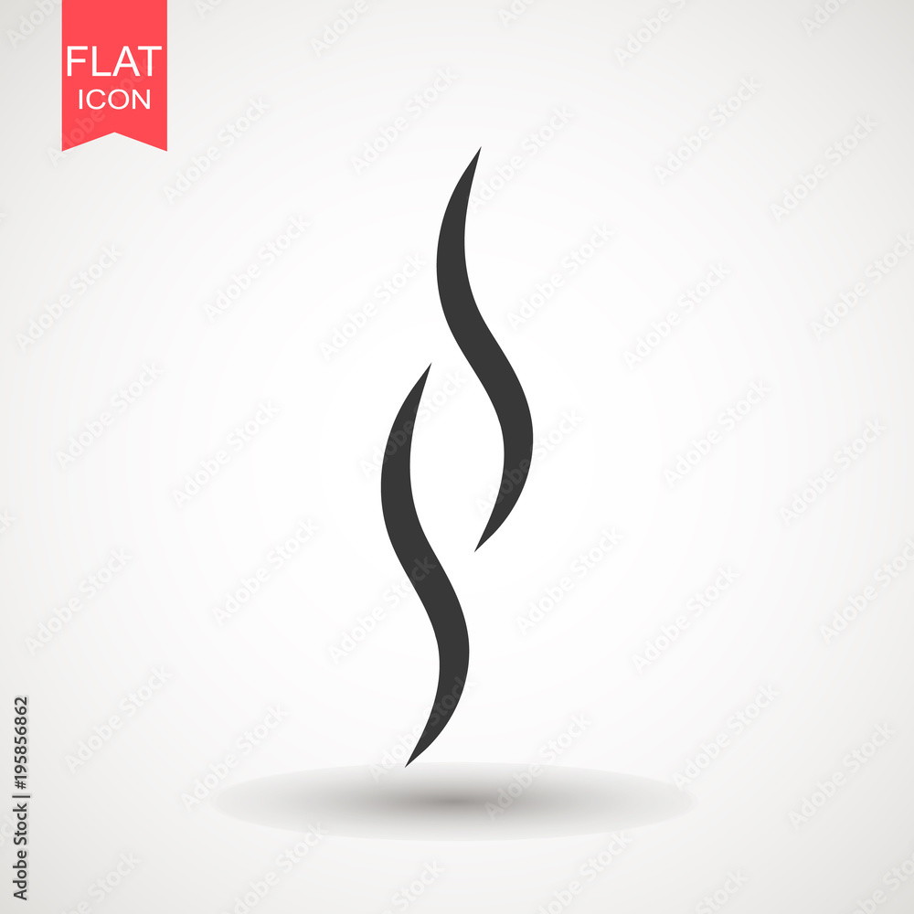 Smoke puff vector icon illustration isolated on white background. hot eps vector icon. Flat web design element for website or app. Smoke puff vector icon illustration isolated on white background. hot eps vector icon. Flat web design element for website or app.