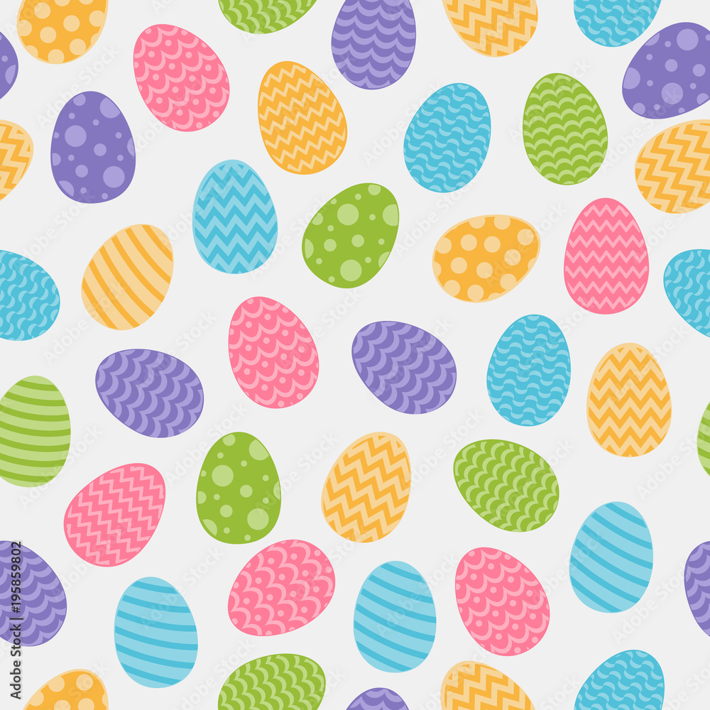 Background with Easter eggs - concept of a wrapping paper. Vector. Background with Easter eggs - concept of a wrapping paper. Vector.