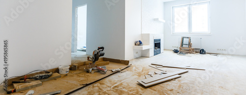 Apartment repair wall repair renovation house renovation home remodeling laminate