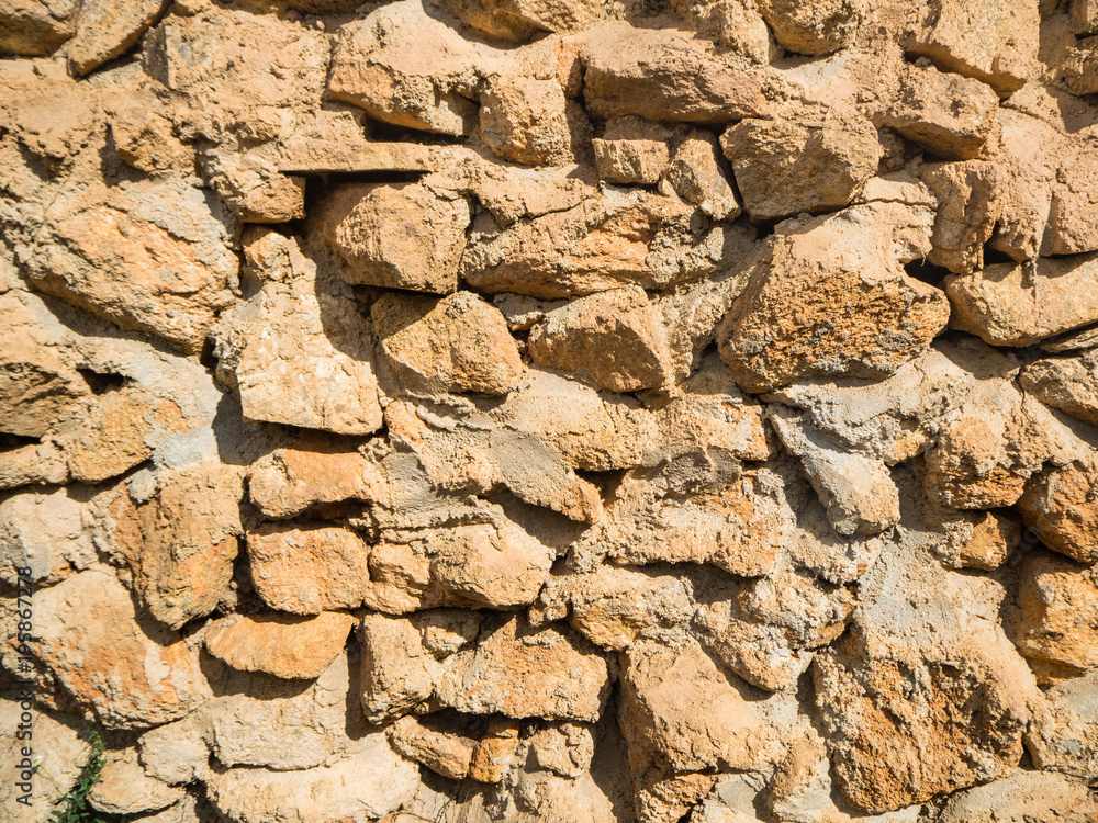 Rock wall texture Rock wall texture