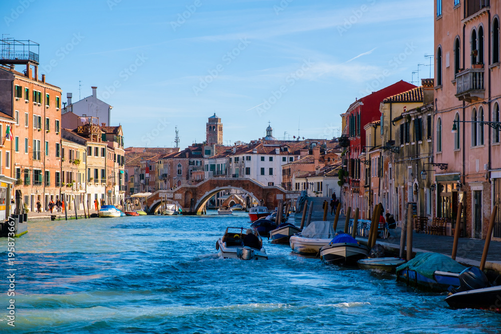 Obraz premium View of the Grand Canal at Venice Italy.