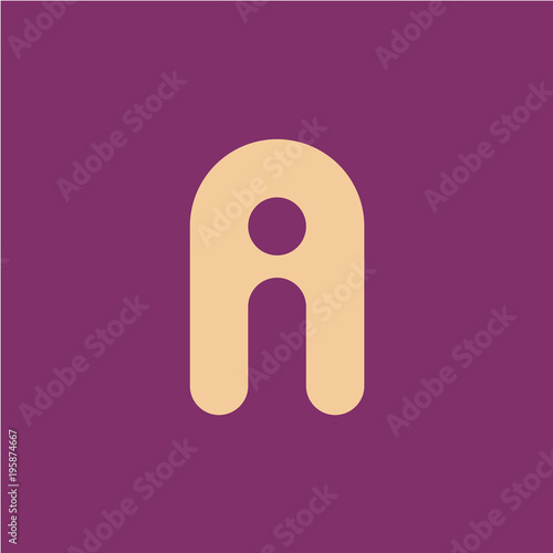 Two letters A and I ligature logo.