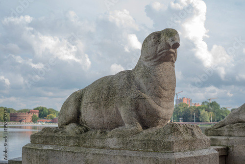 Kaliningrad, Russia. The sculpture 